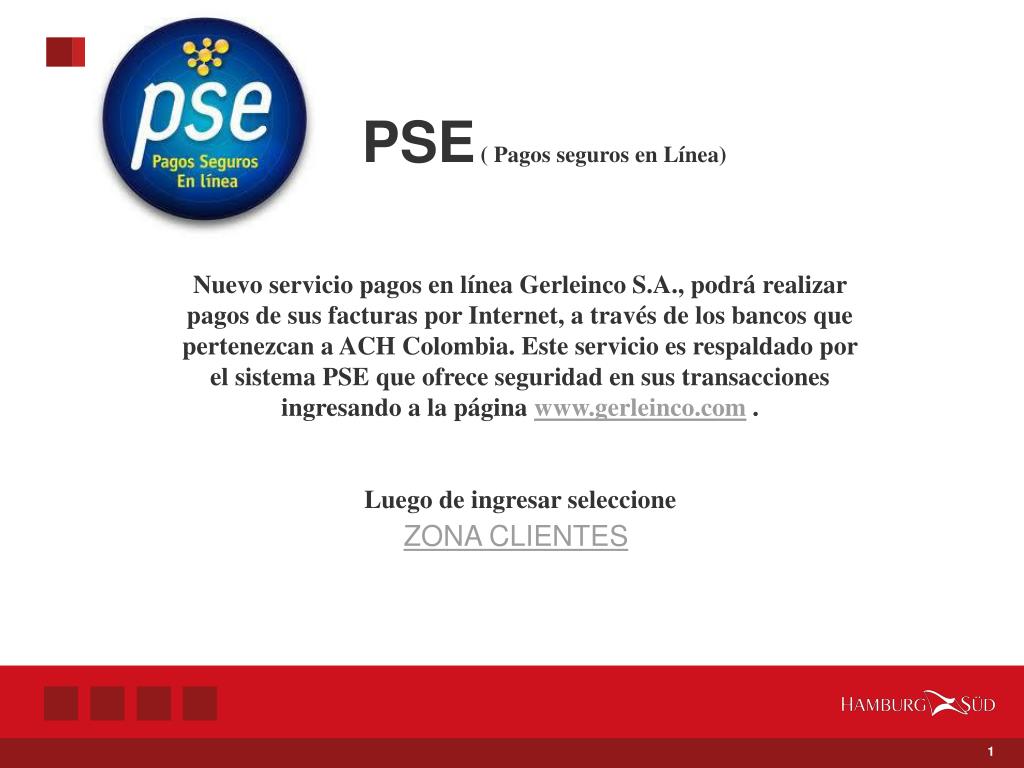 PPT - PSE ( Pagos seguros en Línea) PowerPoint Presentation, free download  - ID:6989581