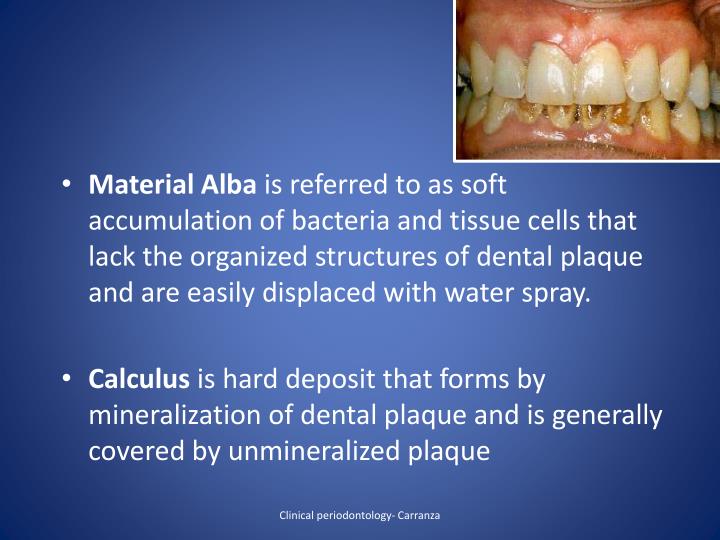 PPT Dental Plaque and its role in Periodontal diseases PowerPoint