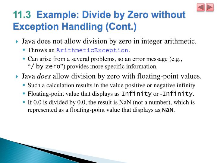 PPT Chapter 11 Exception Handling PowerPoint Presentation ID6992511