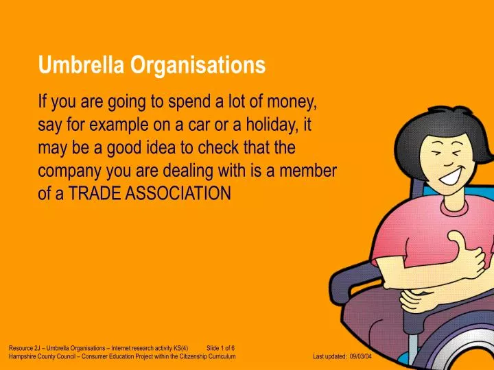 umbrella organisations n.