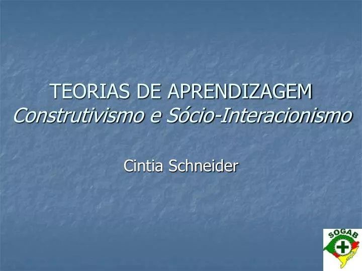 Síntese das concepções das Teorias Interacionistas de Piaget e de Vigotsky  - Blog do Portal Educação