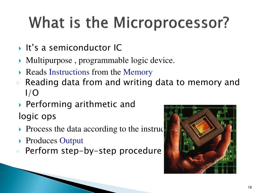 microprocessor ppt presentation free download