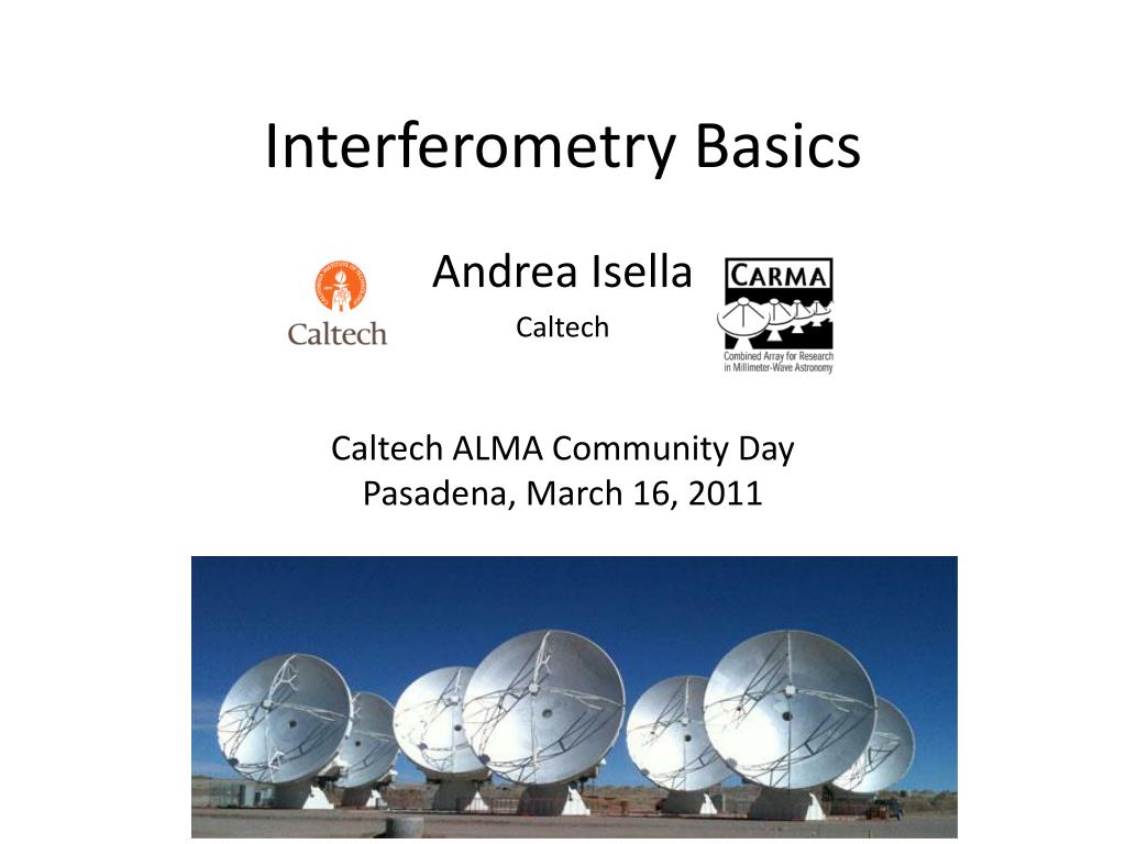 PPT - Interferometry Basics PowerPoint Presentation, free download -  ID:6995421