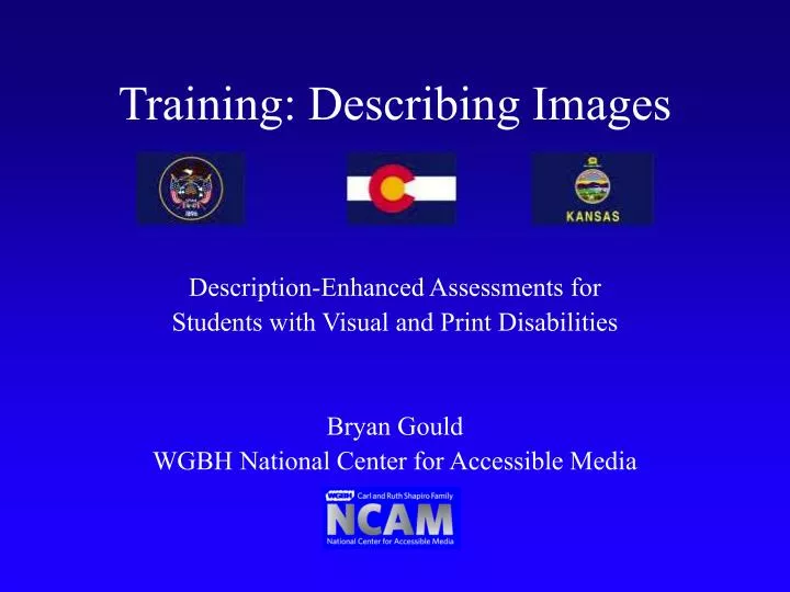 training describing images n.