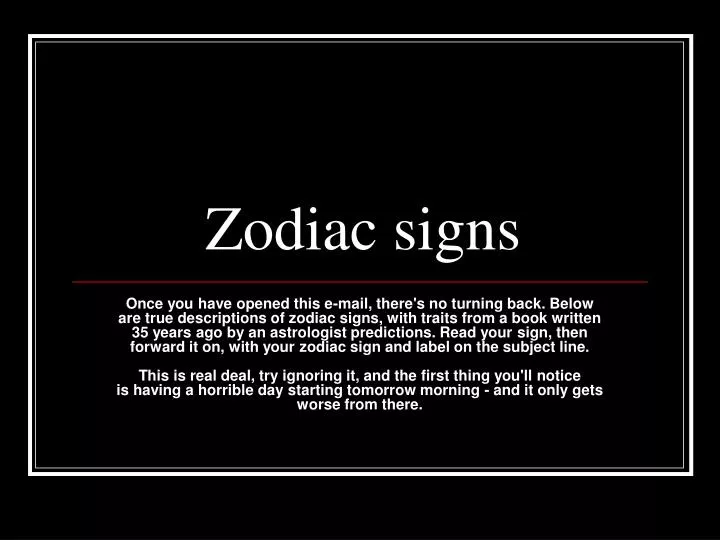 zodiac signs n.