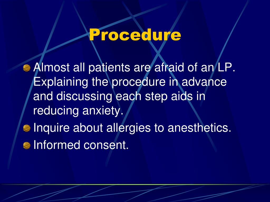 Ppt common diagnostic procedures in pediatrics powerpoint
