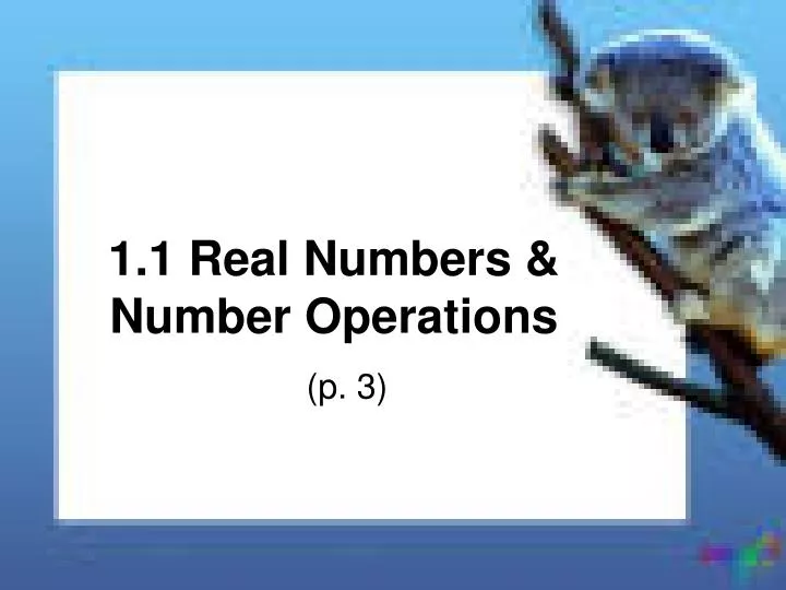1 1 real numbers number operations n.