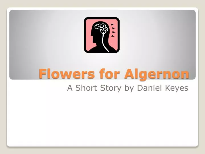 flowers for algernon by daniel keyes a perfect story for a writing improvement program flowers for algernon by daniel keyes a perfect story for a writing improvement program