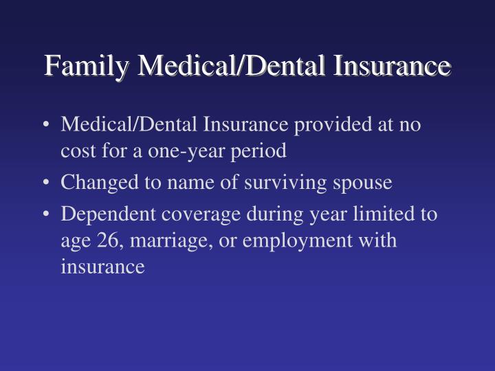 Medical Insurance: Family Medical Insurance