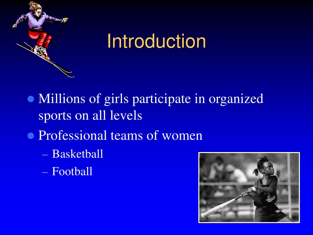 PPT The Female Athlete PowerPoint Presentation, free download ID7005944