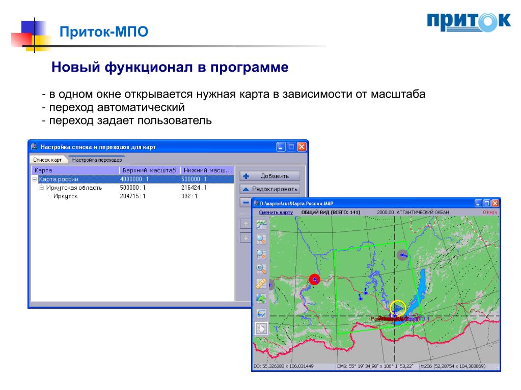 Приток групп. Приток МПО. Карта мониторинга. Карта функций приложения. Карта для притока МПО.