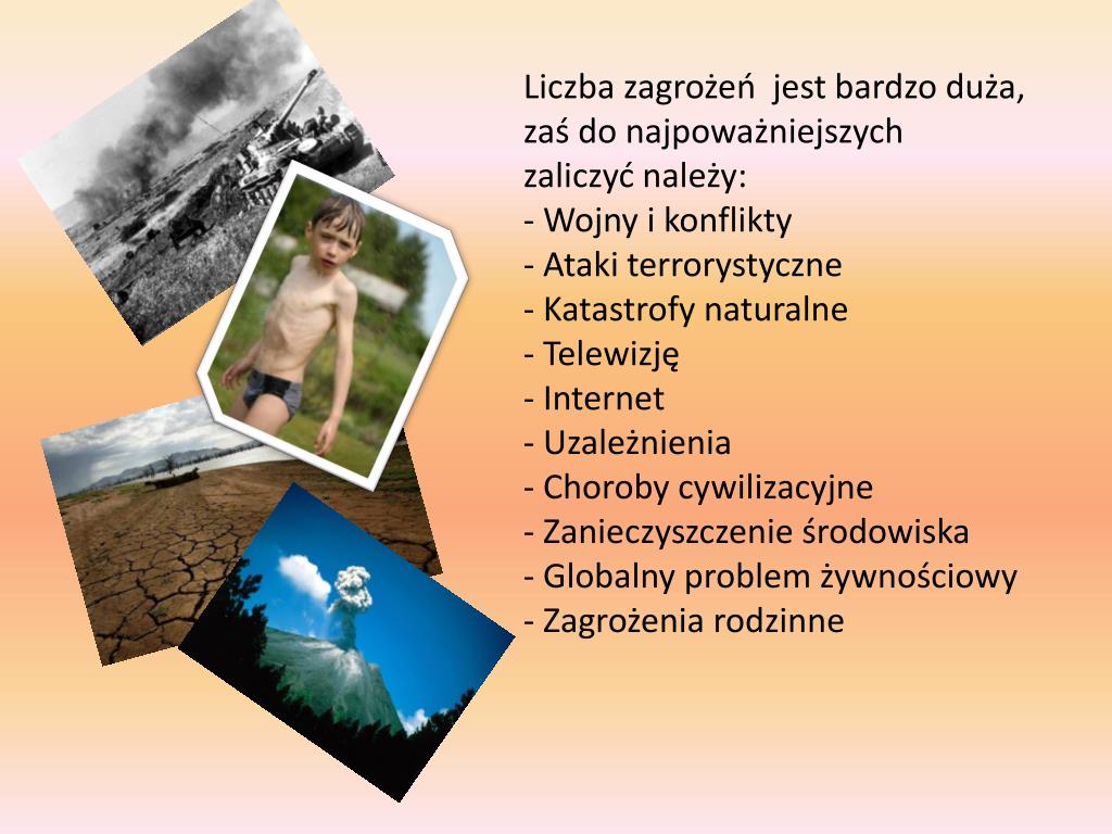 PPT - Zagrożenia We Współczesnym świecie PowerPoint Presentation, Free ...