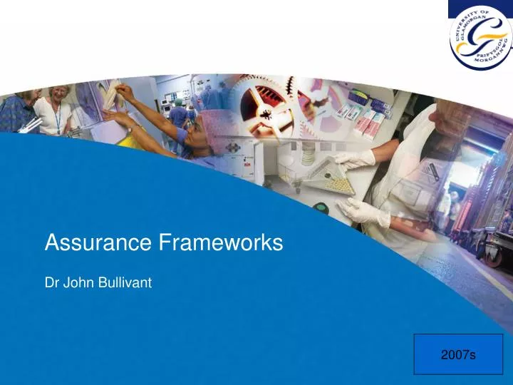 assurance frameworks n.