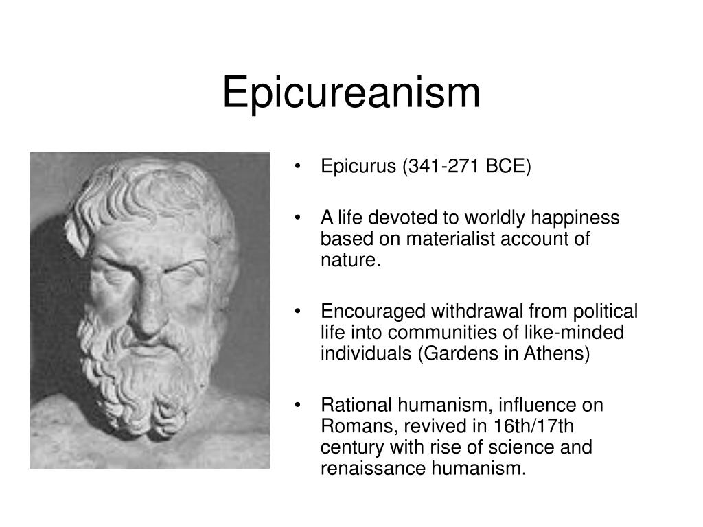 epicureanism example