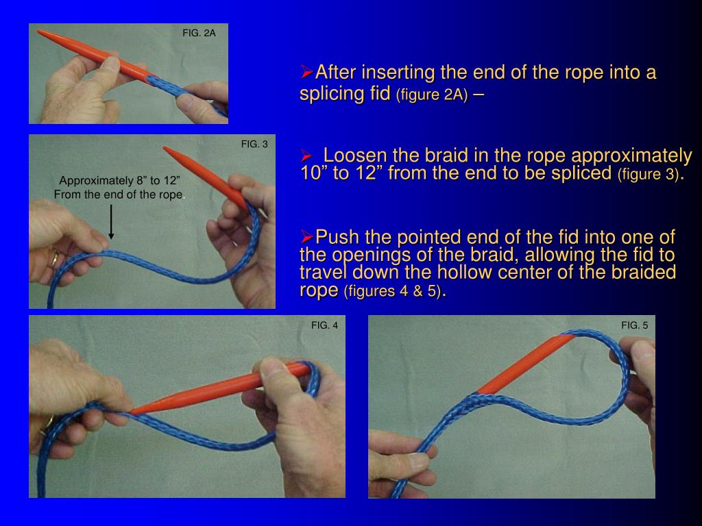 PPT Hollow Braid Back Splice PowerPoint Presentation, free download ID7012224