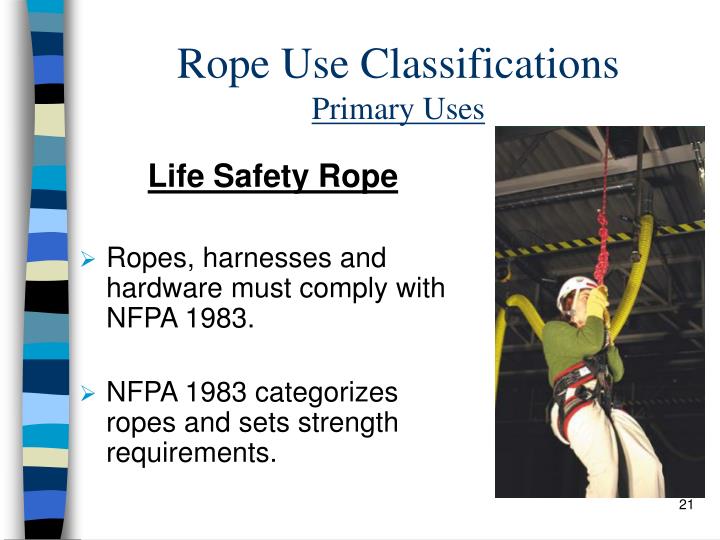 PPT FIRE SERVICE Ropes & Knots IFSTA Ch. 6 PowerPoint Presentation