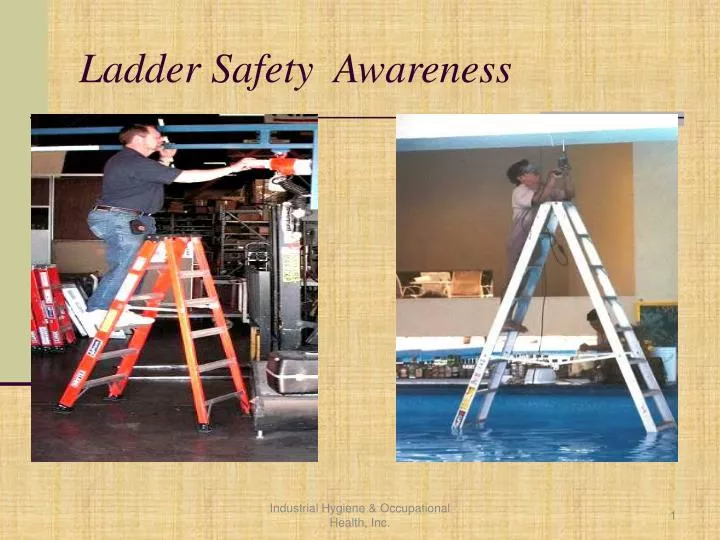PPT - Ladder Safety Awareness PowerPoint Presentation, free download - ID:7012928 PPT - Ladder Safety Awareness PowerPoint Presentation, free download - ID:7012928
