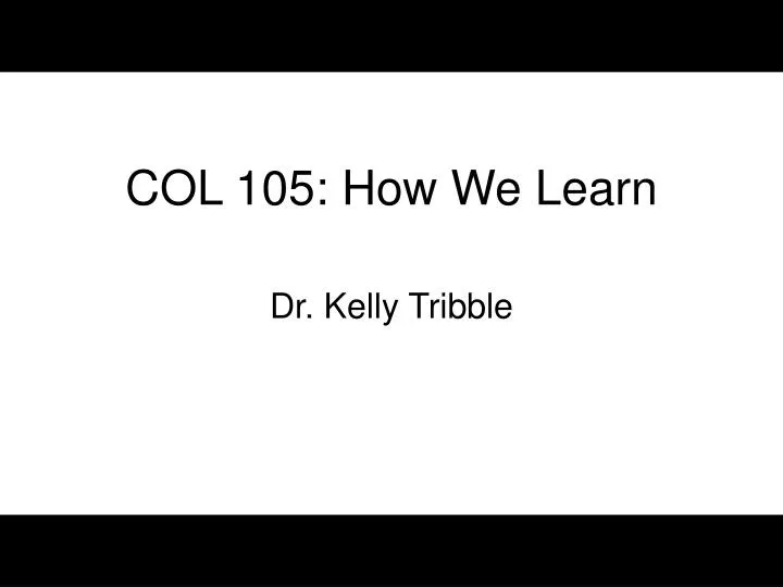 col 105 how we learn n.