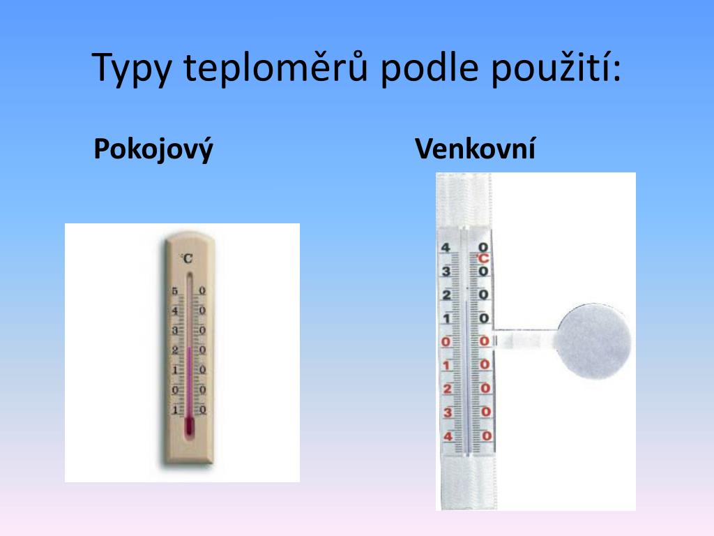 PPT - Teplota - měření PowerPoint Presentation, free download - ID:7015700