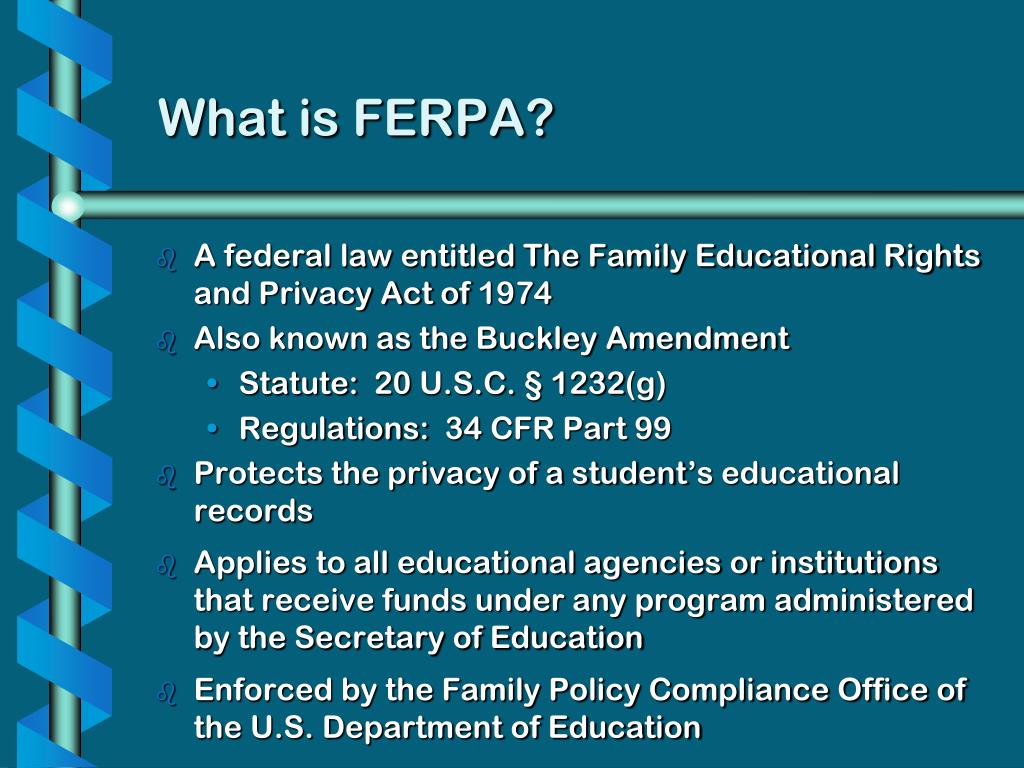 download ferpa