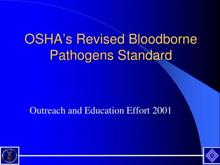 osha s revised bloodborne pathogens standard n.