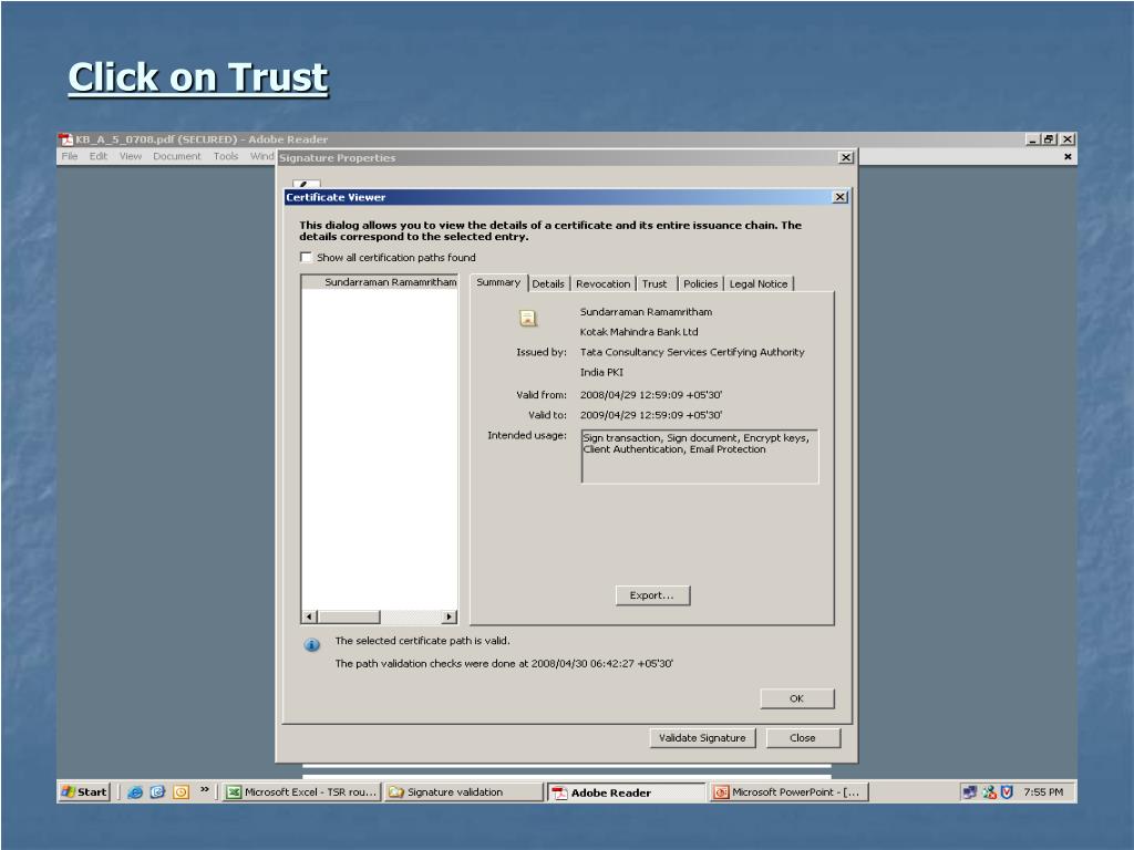 adobe pdf signature validation adobe pdf signature validation