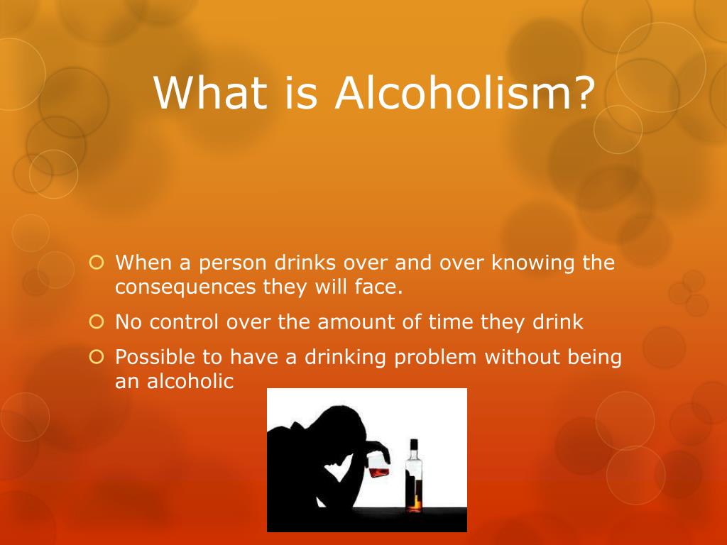 definition of alcoholism essay