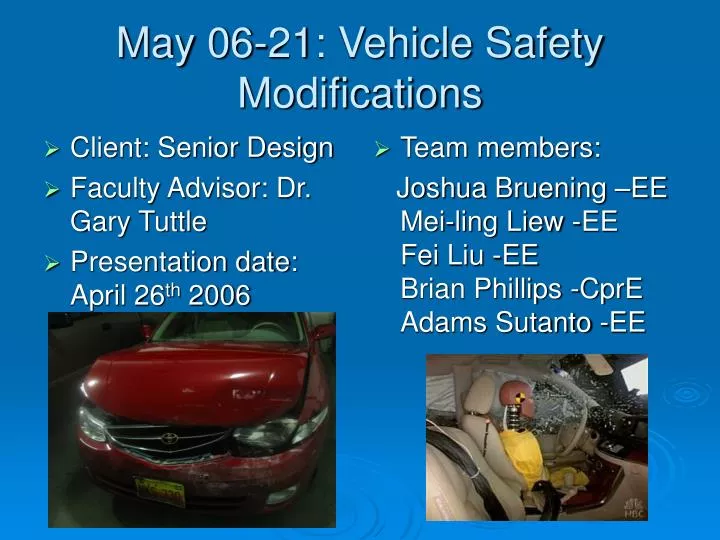 may 06 21 vehicle safety modifications n.