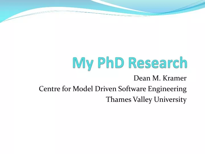 research only phd
