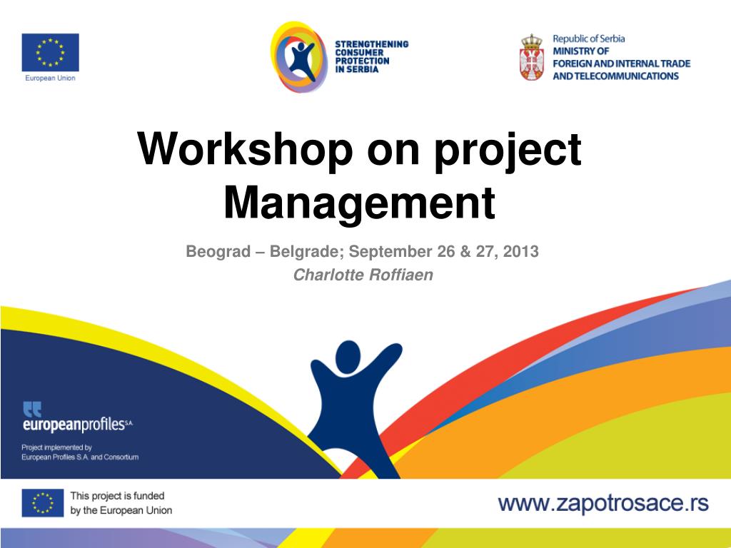 PPT - Workshop on project Management PowerPoint Presentation, free