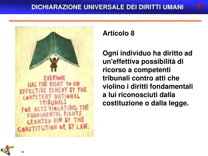 PPT - DICHIARAZIONE UNIVERSALE DEI DIRITTI UMANI PowerPoint