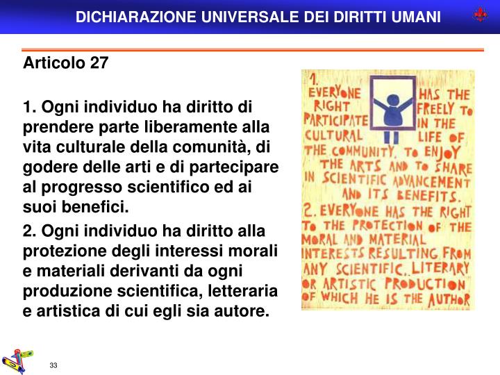 Cos'è La Dichiarazione Universale Dei Diritti Umani PPT - DICHIARAZIONE UNIVERSALE DEI DIRITTI UMANI PowerPoint