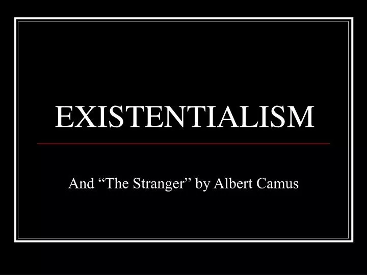 existentialism n.
