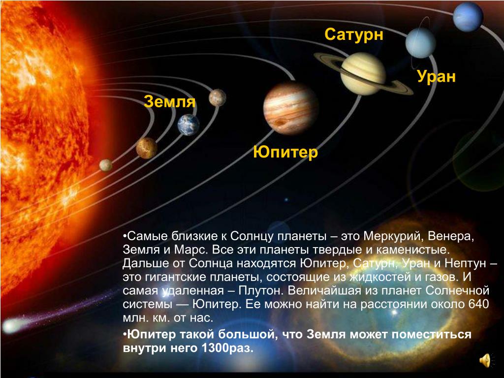 Какая земля ближе к земле. Что ближе к солнцу Сатурн или Юпитер. Самая близкая к солнцу Планета солнечной системы. Планеты солнечной системы ближе к солнцу. Планеты солнечной системы по порядку от солнца с названиями.