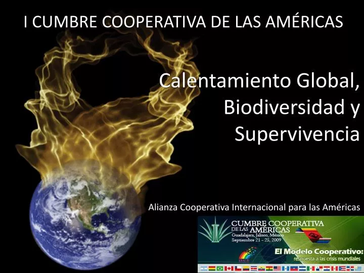calentamiento global biodiversidad y supervivencia n.