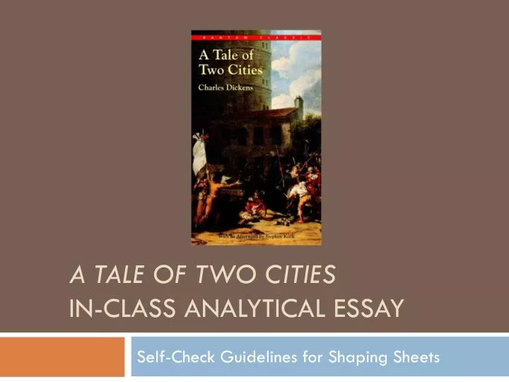 tale of two cities essay