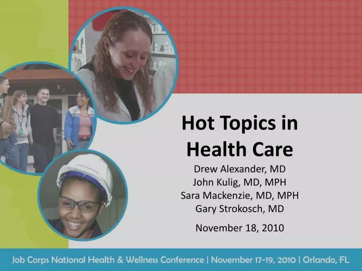 hot topics in health care n.