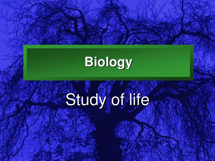 PPT - Biology PowerPoint Presentation, Free Download - ID:7027078