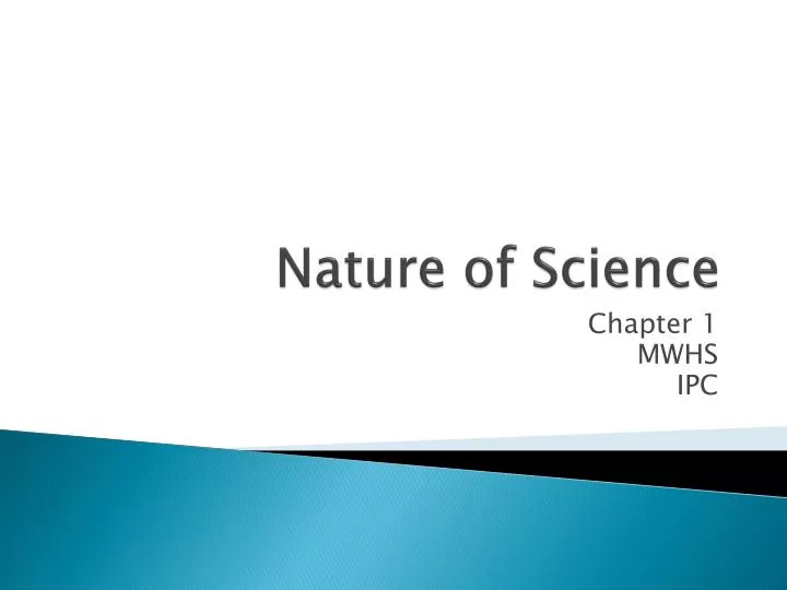 nature of science n.