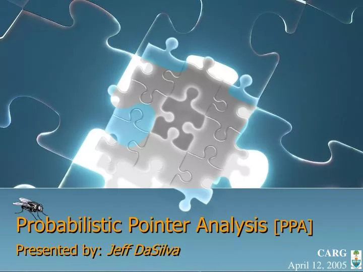 probabilistic pointer analysis ppa n.