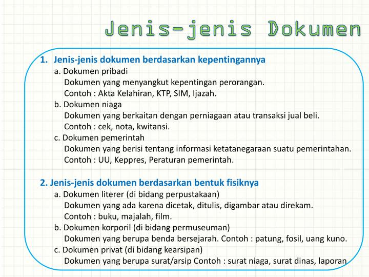 PPT - Pengertian Dokumen & Dokumentasi PowerPoint 