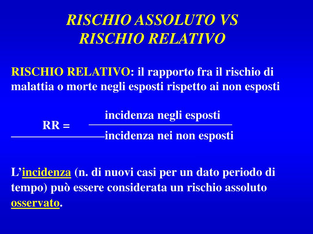 Differenza Tra Valore Intero E Primo Rischio Assoluto PPT - RISCHIO ASSOLUTO PowerPoint Presentation, free download - ID:7033533