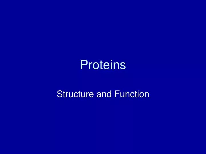 proteins n.