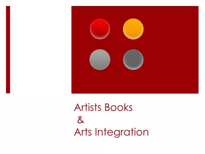 artists books arts integration n.