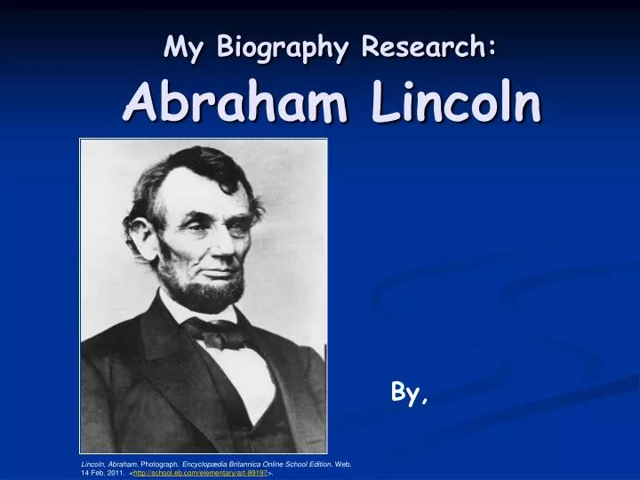 research on abraham lincoln