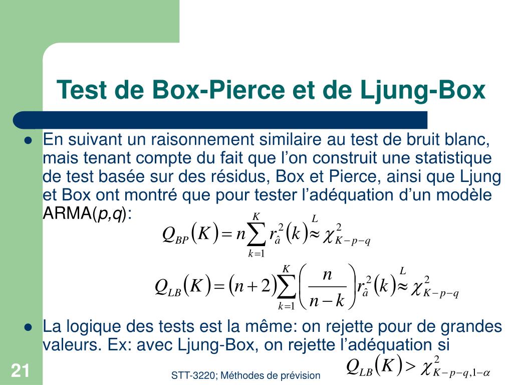 PPT Méthodes de prévision (STT3220) PowerPoint Presentation, free PPT Méthodes de prévision (STT3220) PowerPoint Presentation, free