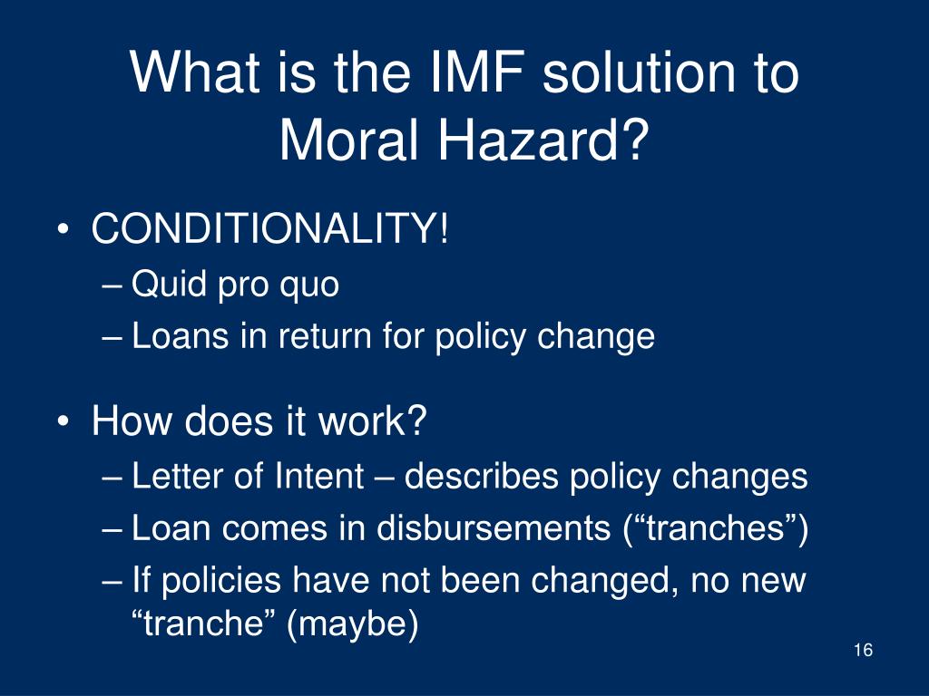 PPT - The IMF Part 2: Governance at The International Monetary Fund ...