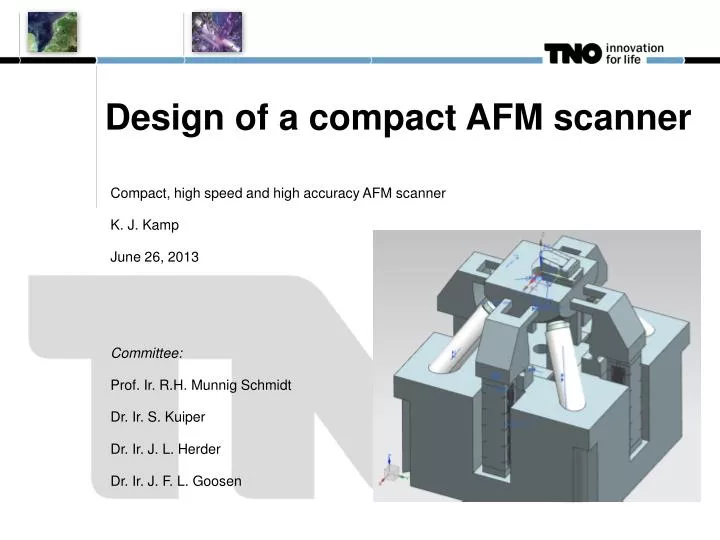 design of a compact afm scanner n.