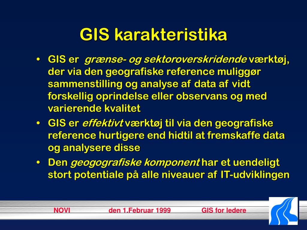 PPT - GIS - generelt Hvad er GIS Fra virkelighed til GIS Metoder og  teknikker i GIS PowerPoint Presentation - ID:7039633