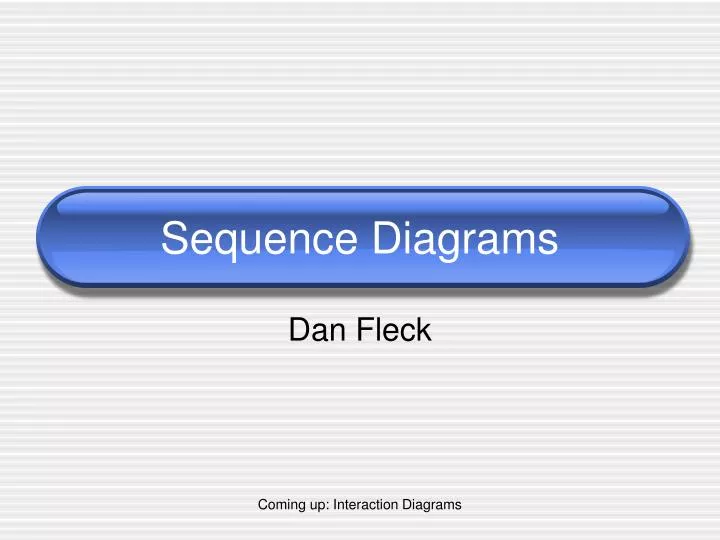PPT Sequence Diagrams PowerPoint Presentation Free Download ID 7040837